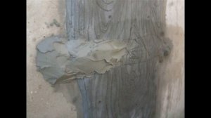 Как красиво заделать трещину на фасаде / How beautiful to repair a crack on the facade