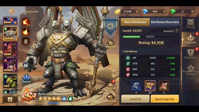 Dungeon Hunter 6 - OP in 1 gameplay 216 hit combo BossFight! No Commentary Game while you sleep смотреть онлайн