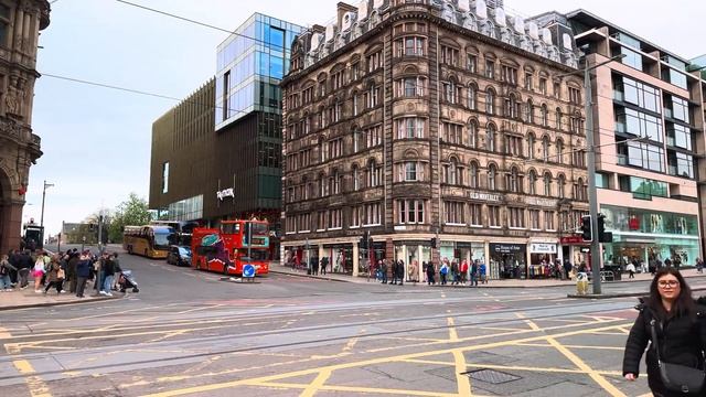 Edinburgh, Scotland Walking Tour 4K 60FPS HDR смотреть онлайн