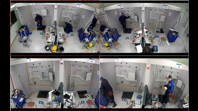 Демонстрационный экзамен по стандартам WSR «Электромонтаж» 03.04.2019 смотреть онлайн