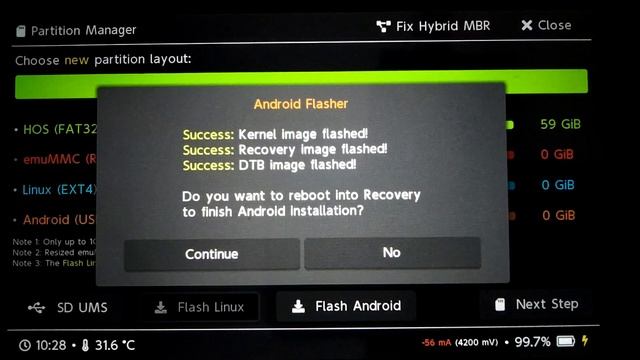 Instalar Android 11 en Nintendo Switch: compatible con los "FLY", Pico y HW. Modo root y Overclock смотреть онлайн