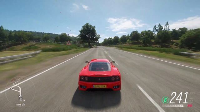 Cruise to FH festival with a Ferrari in Forza Horizon 4 смотреть онлайн