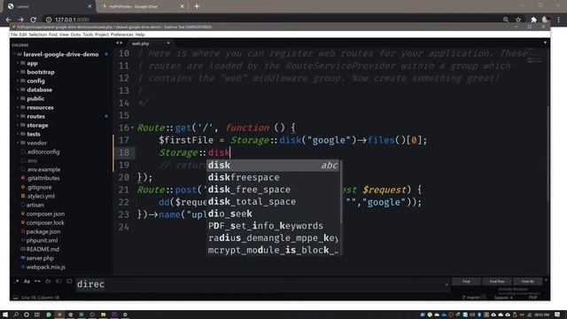 Google Drive File System with Laravel - Part 6 - Renaming File смотреть онлайн