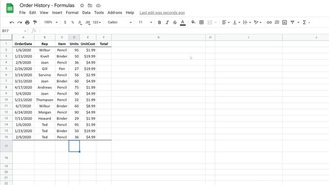 Google Sheets - AUTOSUM, AUTOAVERAGE, AUTO[whatever] - No Formulas смотреть онлайн