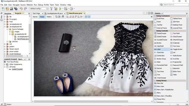 How to set background image in java| Netbeans |JFrame|Tutorial 6 For beginners смотреть онлайн