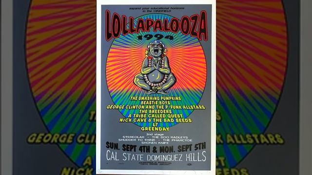 Stereolab- Lollapalooza, Cal State Dominguez Hills 9/5/94 xfer from DAT Master Audio Nakamichi CM30 смотреть онлайн