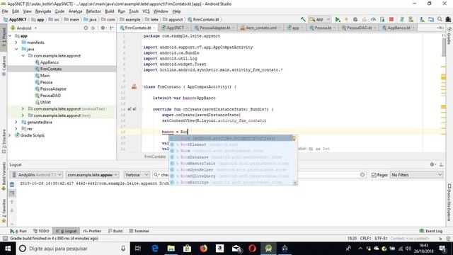 Capitulo17 - Breve Introdução ao Kotlin - Insert/delete/update смотреть онлайн