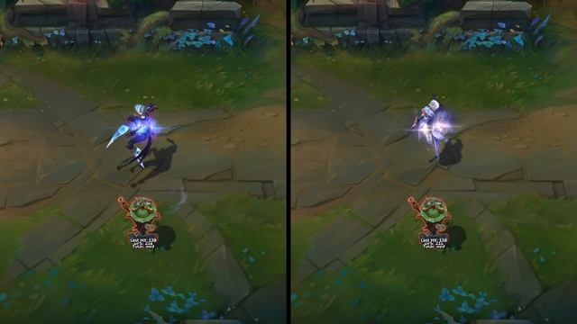 Winterblessed Camille vs Prestige Winterblessed Camille Skins Comparison (League of Legends) смотреть онлайн