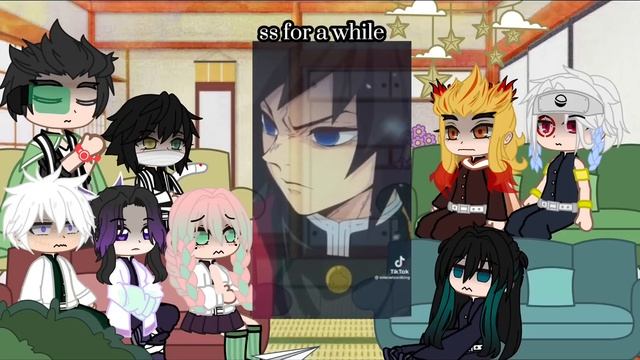 Hashira react to Tomioka Giyuu | giyuushino + sanegiyuu? | Part 1/? | смотреть онлайн