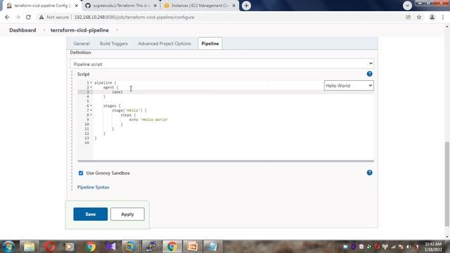 GIT+Jenkins+Terraform+AWS CICD Pipeline script | DevOps Projects | TechTotalTools смотреть онлайн