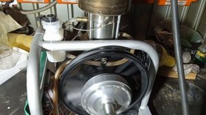 Генератор с двигателем Стирлинга. Generator with Stirling engine.