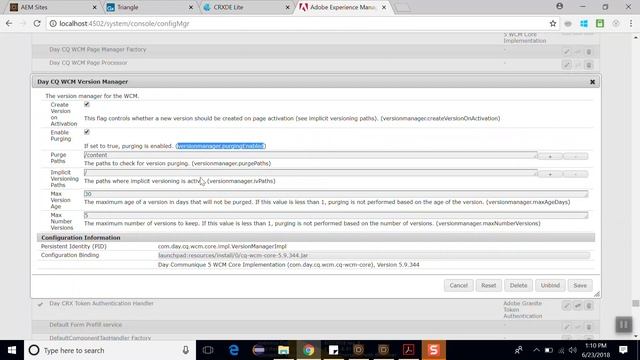 Version manager in AEM part2 смотреть онлайн