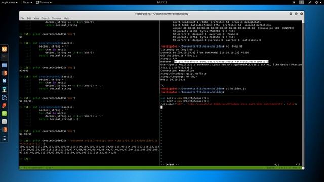 HackTheBox - Holiday смотреть онлайн