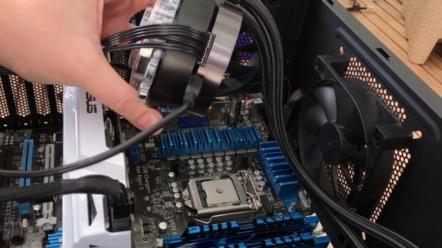 Installing the NZXT Kraken X62 All in one Water cooler in S340 Elite case. смотреть онлайн