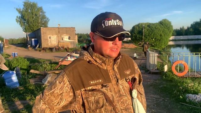 Лобня. Луговая . Рыболовный клуб «Зелёный берег» Суточный улов Романа смотреть онлайн