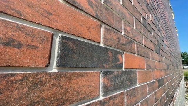 Красивый красный кирпич МЮНХЕН Fashion Brick ЛИТОС фасад дома, забор #кирпичмюнхенлитос #фешенбрик смотреть онлайн