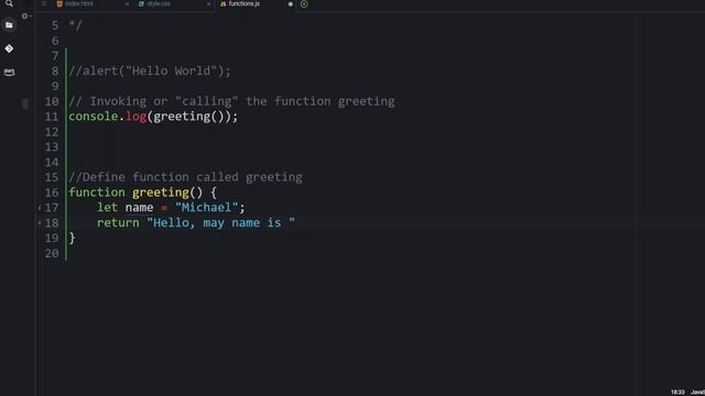 JS Notebook - an introduction to JavaScript Functions смотреть онлайн