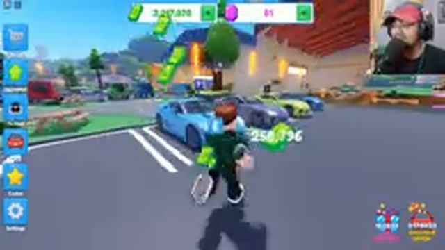 Spending 1 MILLION GEMS! In Car Factory Tycoon Roblox! смотреть онлайн