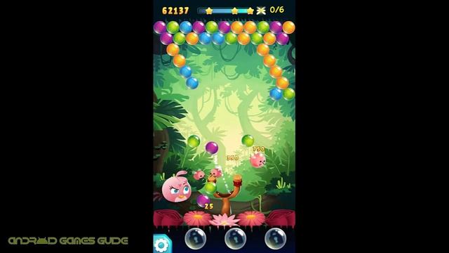 Angry Birds POP Bubble Shooter: Level 5: Walkthrough (3 STARS) HD смотреть онлайн
