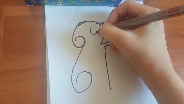 ?как нарисовать СОБАЧКУ из цыфр 6 6 2 и 1 ОЧЕНЬ ЛЕГКО?? смотреть онлайн