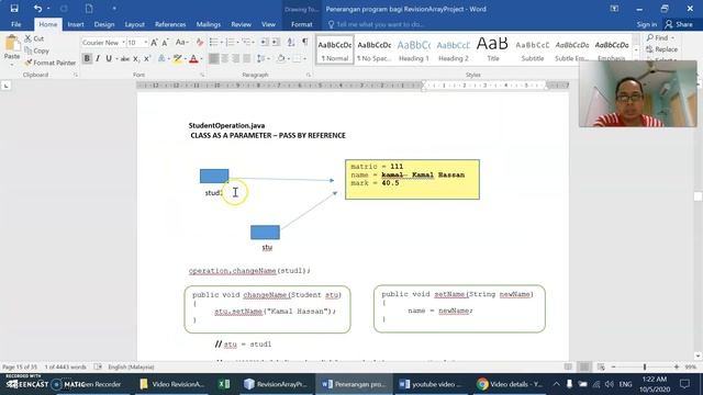 Java - Class as a parameter in a method смотреть онлайн