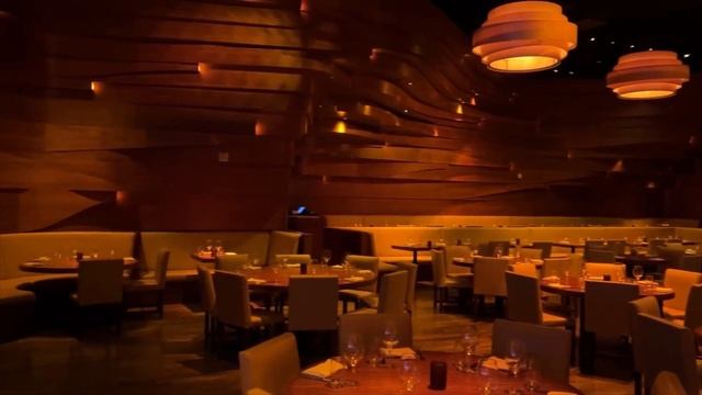 STACK Steakhouse American Contemporary Dining Sleek Hardwood Setting at Mirage Las Vegas Hotel смотреть онлайн