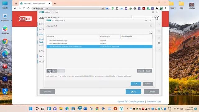 HOW TO UNBLOCK WEBSITES FROM ESET ANTIVIRUS смотреть онлайн