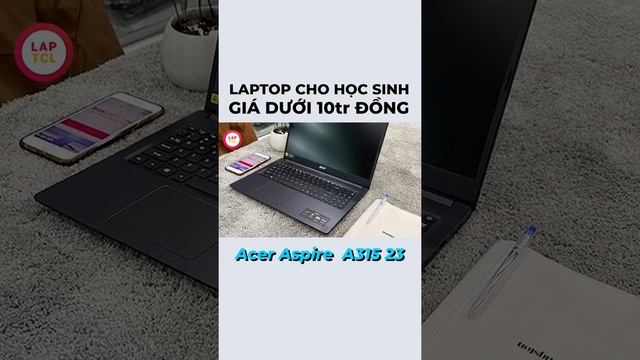 Tư vấn Top 3 Laptop Tốt Nhất Cho Học Sinh Dưới 10 Triệu #Short смотреть онлайн