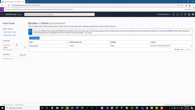 Signing In & Uploading Files Into Your Oracle Cloud Bucket смотреть онлайн