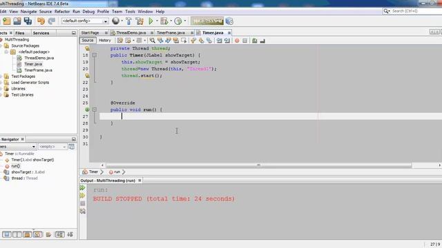 فیلم آمورشی -- بخش سیزدهم Multi Threading در جاوا смотреть онлайн