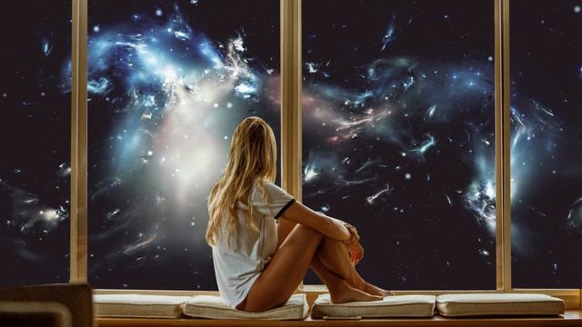 Spaceship living room ambience. Music for Sleep | Study | Relax | Meditation смотреть онлайн
