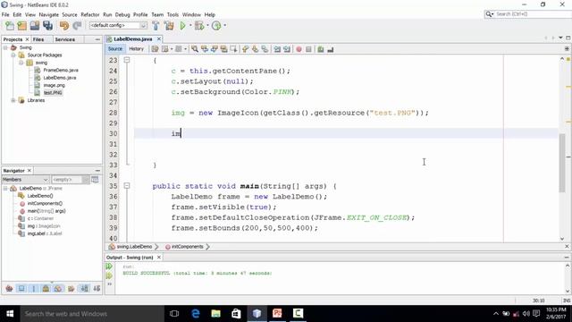 Java Swing Bangla Tutorial 17 : How to add image on JLabel смотреть онлайн