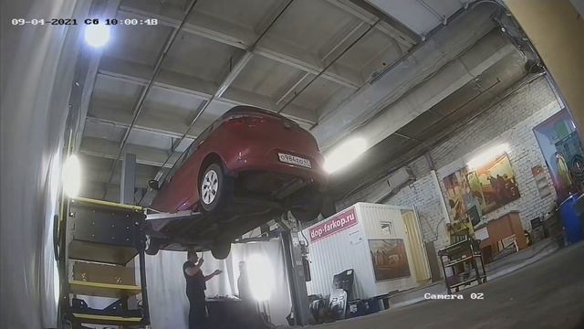 Установка защиты на KIA Rio 2015 год. MOTODOR, арт. 70901 смотреть онлайн