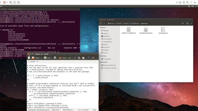 Setting Castalia Path Environment Variable on Ubuntu смотреть онлайн