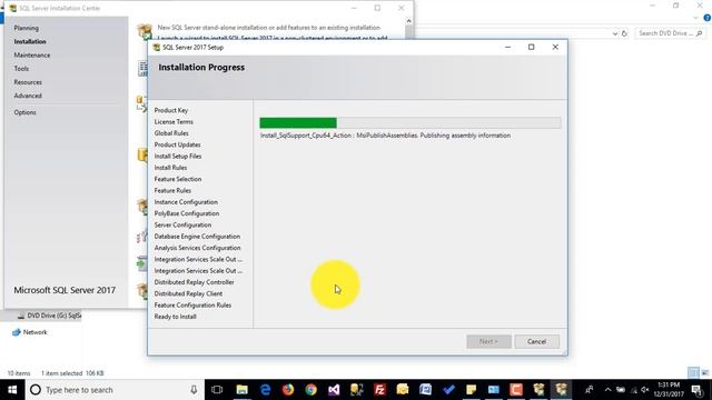 Install SQL Server 2017 | SQL Server 2017 Installation Process смотреть онлайн