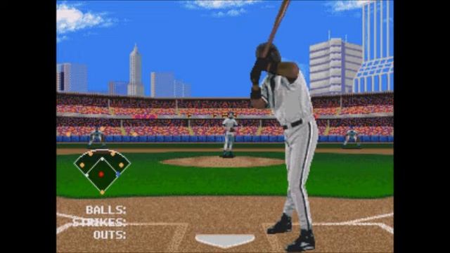 Frank Thomas Big Hurt Baseball (Genesis)- Gameplay смотреть онлайн