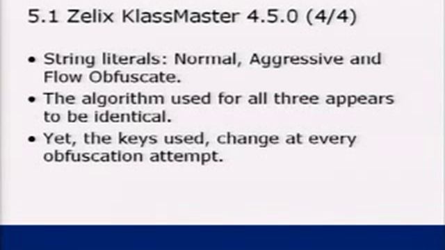 DEF CON 15 - Subere - Fingerprinting and Cracking Java Obfuscated Code смотреть онлайн