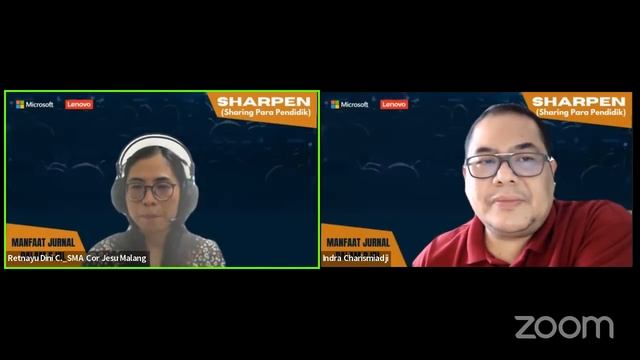 SHARPEN "MANFAAT JURNAL DIGITAL DALAM PEMBELAJARAN BERBASIS PROYEK" dipersembahkan oleh LENOVO смотреть онлайн