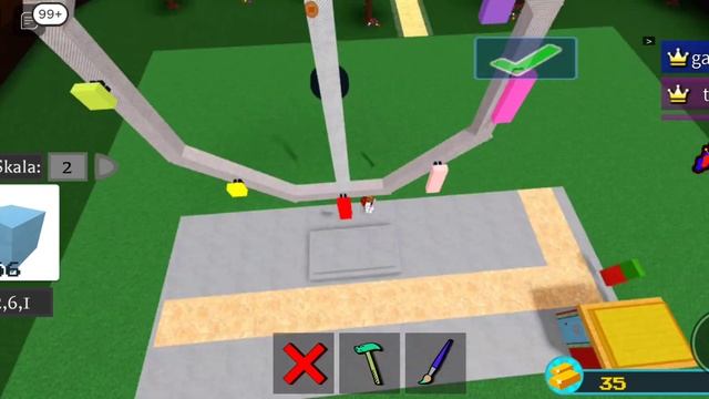 Как построить колесо обозрения в ROBLOX смотреть онлайн