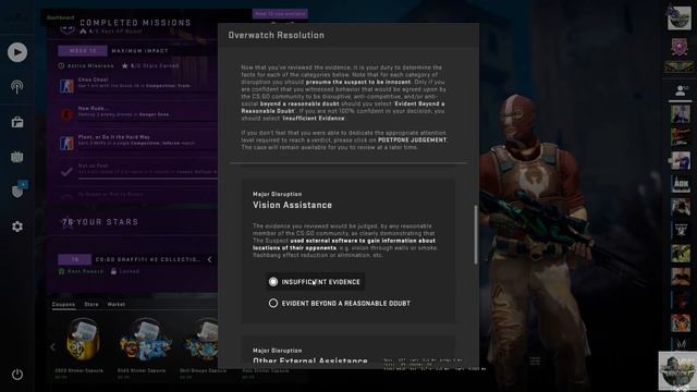 Pretending To CHEAT? CSGO OVERWATCH смотреть онлайн