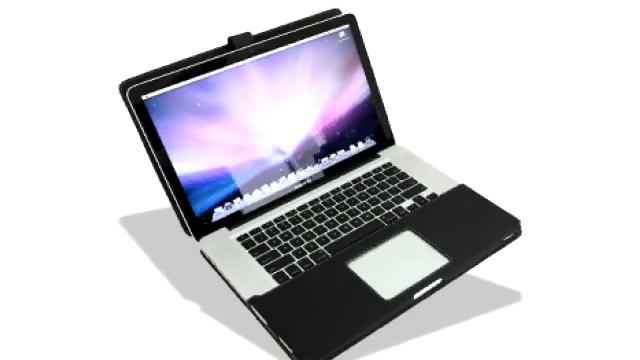 Carrymobile Leather Case for Apple New MacBook Pro 15" - Book Type (Black) смотреть онлайн