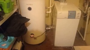 Монтаж бойлера TERMICA AMET 150 INOX из нержавеющей стали