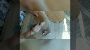 Подготовка фанерных донышек.