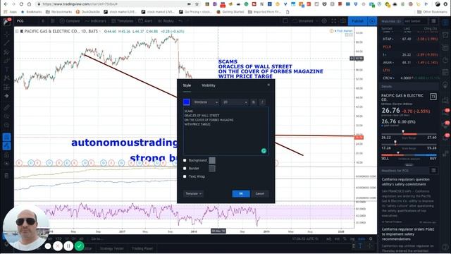 PCG Stock Soars 52% on My Upgrade Confirming Wall Street Oracle as SCAM! смотреть онлайн