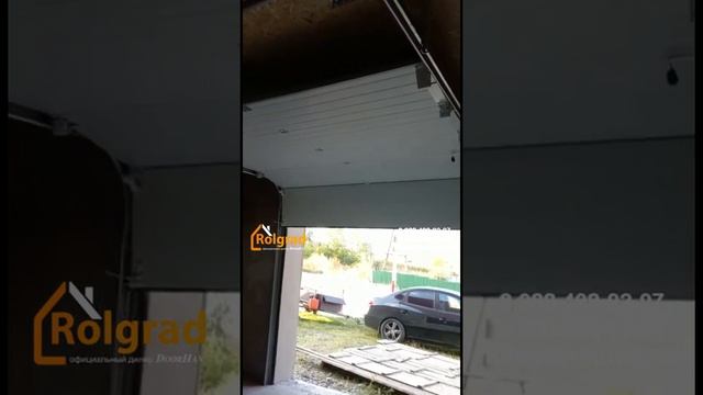Секционные ворота RSD 02 с потолочным приводом Волгоградская область. ООО РОЛГРАД смотреть онлайн