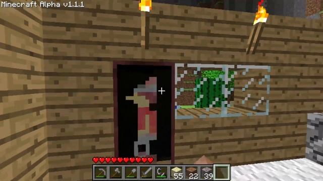 MINECRAFT ALPHA v1.1.1 FOUND! смотреть онлайн