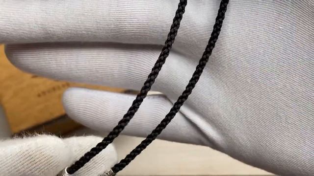 Текстильный шнурок с переходником