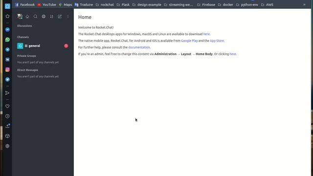 Rocketchat Server installation смотреть онлайн