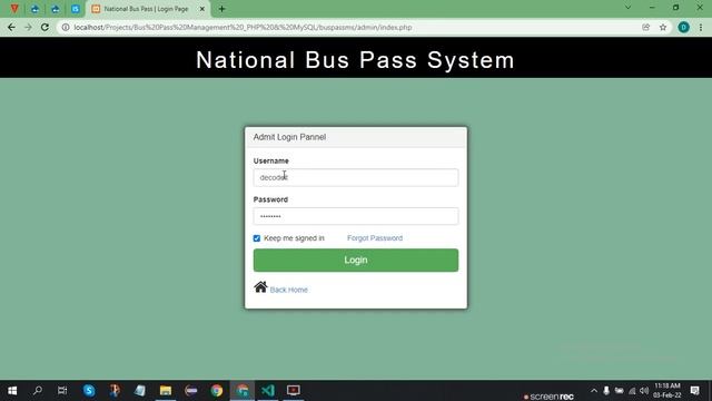Bus Pass Management System PHP & MYSQL | Project In PHP |Free Source Code |2022 |#decodeit смотреть онлайн