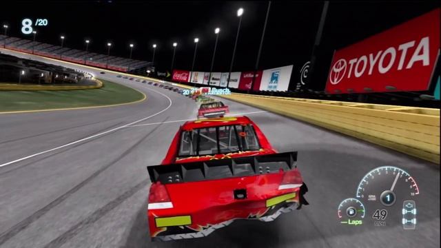 Charlotte Race 12 Gameplay Career Mode Nascar The Game Inside Line смотреть онлайн